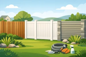 Top Low Maintenance Fence Materials for Homes