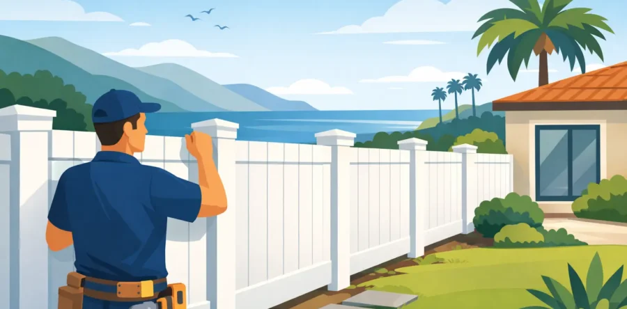 Vinyl Fence Installation Ventura Homeowners Trust
