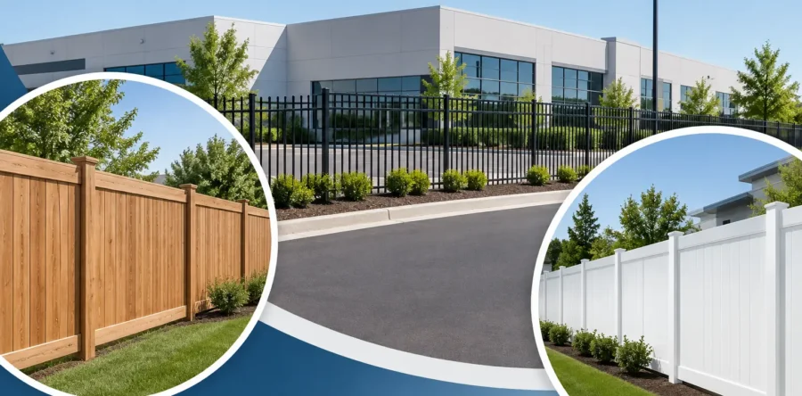 Best Fencing for Commercial Lots That Lasts