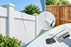 Vinyl Fence Cracking Causes and Repair Options