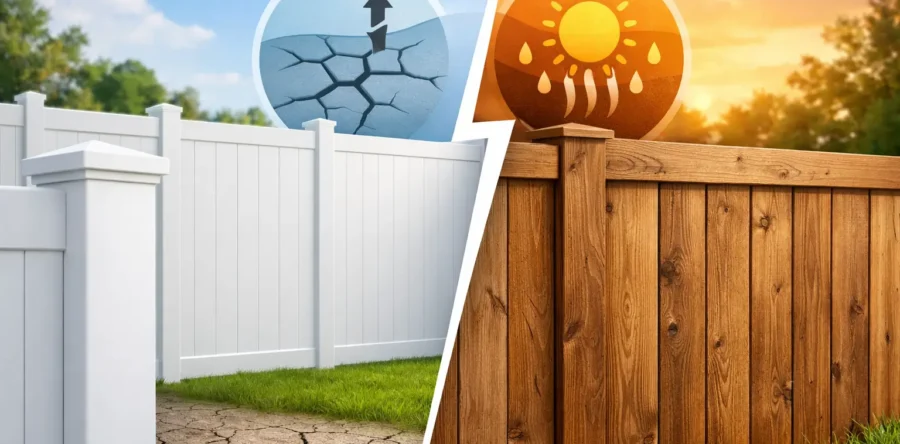 Vinyl Versus Wood Fencing That Holds Up